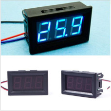 Цифровий вольтметр DC 0-30V (Синій) 3P
