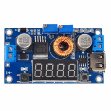 DC-DC Понижающий Преобразователь рег. CV/CC 1.25-32V 5A XL4015E USB