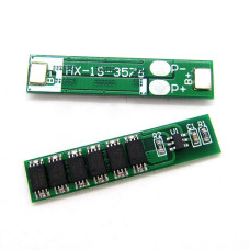 BMS Контроллер заряда/разряда, плата защиты 1S LiFePO4 3.2V 12A