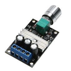 ШИМ регулятор,оборотов, скорости мотора DC 6-28V 3A PWM
