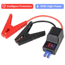 Пусккові крокодили, бустер AWG10 (Smart jumper cables) EC5 12 V 650A