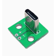 Роз'єм USB type-C - DIP вертикальный