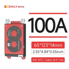 DALY BMS Контроллер (плата защиты) 7S li-ion / li-pol  24V 100A c Балансировкой