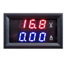 Вольтметр / Амперметр 0.01-33V /100А внешний шунт