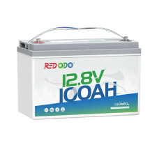 Літій-залізо-фосфатний акумулятор Lifepo4 Redodo акумуляторна батарея 12V 100Ah