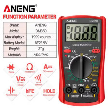 Мультиметр цифровой ANENG DM850 Hold / AC / DC