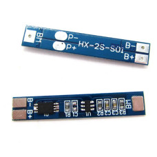BMS Контролер, плата заряду/розряду 2S Li-Ion 7.4...8.4 У 7А (HX-2S-S01) BMS Контролер, плата заряду/розряду 2S Li-Ion 7.4...8.4 У 7А (HX-2S-S01)