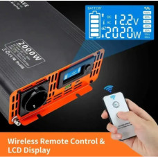 Инвертор чистый синус DATOUBOSS 1500W DC24V AC220В 50Hz с Пультом ДУ