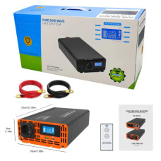 Инвертор чистый синус DATOUBOSS 1500W DC12V AC220В 50Hz с Пультом ДУ