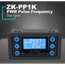Модуль 1-канального 2-режимного ШИМ-генератора импульсов 1Hz-150kHz 3.3-30V (ZK-PP1K) в корпусе