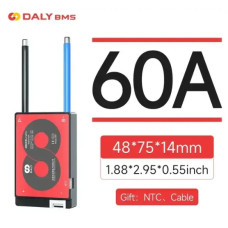 DALY  BMS Контроллер (плата защиты) 14S li-ion 52V 60A Original