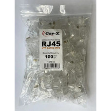 Конектор Cor-X RJ45 connector CAT5E 8P8C (100 шт.)