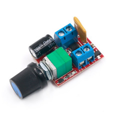 ШИМ регулятор оборотов двигателя  DC 5V-35V 2А 10 кГц  PWM