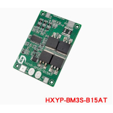 BMS Контроллер, плата защиты 3S LiFePO4 9.6/10.8V 15А (HXYP-BM3S-B15AT)