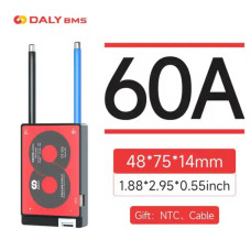 DALY BMS Контроллер (плата защиты) 16S LiFePO4 48V 60A Original