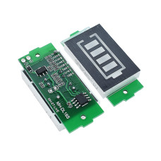 Универсальный LED индикатор заряда/разряда аккумуляторов li-ion / Li-pol 1-8S 3.3-31.2V