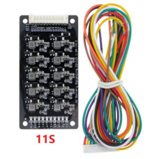 Плата активной балансировки аккумуляторов  LiFePO4/Li-ion 11s