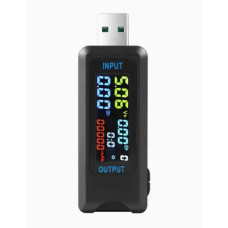USB-тестер для измерения ёмкости,тока,времени 4-36V 8A KWS