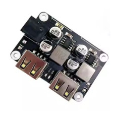 DC-DC преобразователь, 2 x USB-модуль быстрой зарядки QC 2.0,3.0 (3V,5V,9V,12V)