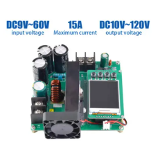 DC-DC Повышающий преобразователь с регуляровкой CC/CV, IN  9-60V / OUT 10-120V, 900W 15A