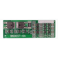 BMS Контроллер, плата защиты 3S li-Ion 12.6V 6А
