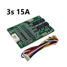 BMS Контроллер, плата защиты 3S li-Ion 11,1...12,6V 15А