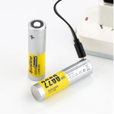 Аккумулятор Soshine 18650 li-ion  2200mAh USB