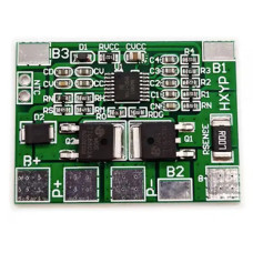 BMS Контроллер заряда/разряда, Плата защиты 4S 3.2V LiFePo4  12.8V 8A (HXYP-4S-3828)