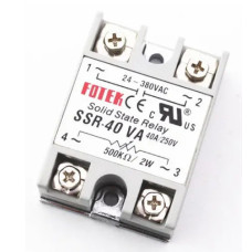 Твердотельное реле c функцией диммирования SSR-40VA  40A 500кОм 220В