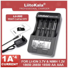 Интеллектуальное зарядное устройство LiitoKala Lii-500 для АА, ААА, 18650, 26650 Li-ion, Ni-MH/Ni-Cd