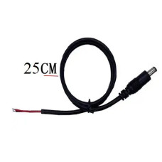 DC-DC кабель, роз'єм живлення 5.5x 2.1 mm 0.25 м