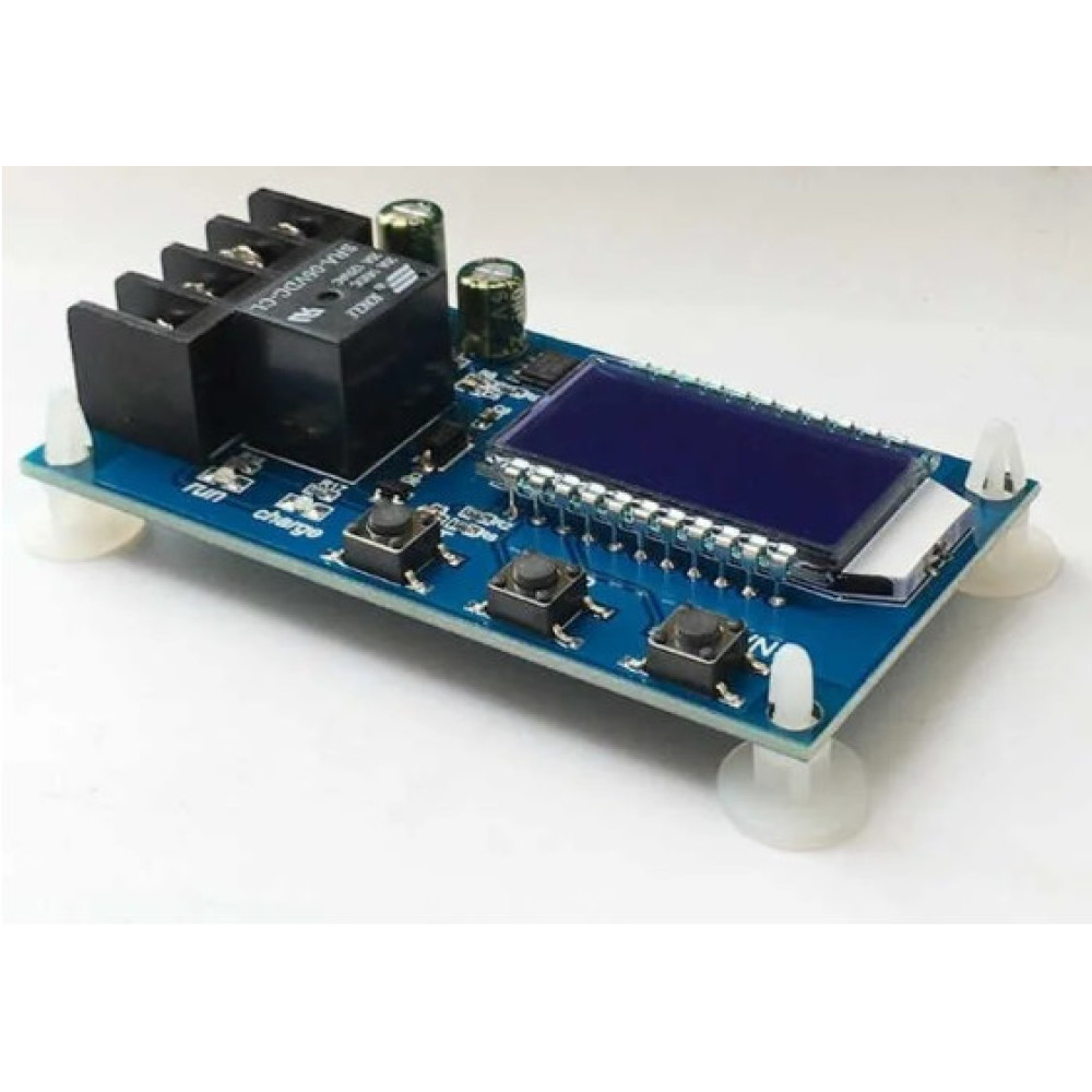 Модуль Управління зарядкою, Зарядка Акумулятора Pb, LiFePO4, li-ion LCD 6-60V (XY-L10A)