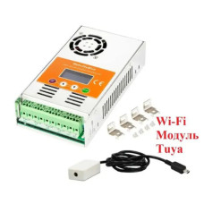 MakeSkyBlue 60А-V123 MPPT Контроллер для солнечных панелей с Wi-Fi / Tuya 12/24/48V, 60A (AGM/LiFePO4/Li-ion)