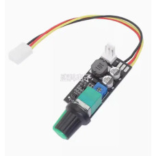 ШИМ регулятор оборотов 3pin кулера DC 5V-14V 1А PWM