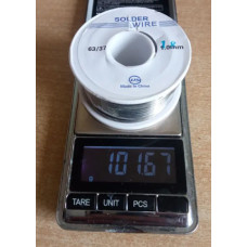 Припой SolderWire Sn63/Pb37 100г. 1,8мм