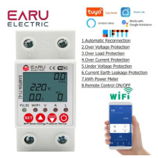 Розумне реле напруги EARU EAMPDW-TY-63, УЗО, лічильник електроенергії з Wi-Fi