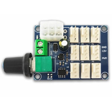 ШИМ регулятор оборотов 9х4pin кулера DC 12V 25 кГц  PWM
