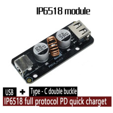 IP6518 USB-модуль быстрой зарядки IN 10-32V / QC2.0,3.0 (5V,9V,12V) BC1.2PD
