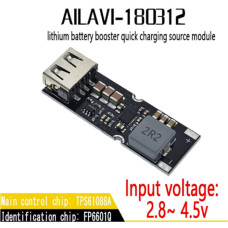 DC-DC преобразователь, USB-модуль быстрой зарядки QC 2.0,3.0 (5V,9V,12V) на базе TPS61088