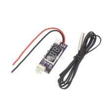 ШИМ регулятор,оборотов, скорости вентилятора, кулера LED DC 8-16V 3A PWM 2 pin, влагозащищенный датчик
