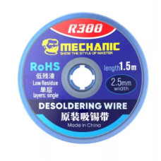 Оплетка для снятия припоя MECHANIC R300 2.5mm