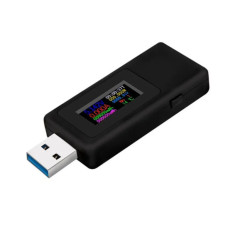 USB-тестер для измерения ёмкости,тока,времени 4-30V 6.5A KWS-MX19  QC2.0 / QC3.0