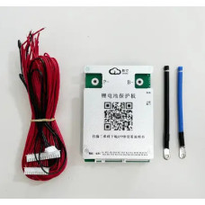 JK Smart BMS 8-17S 40A Li-ion/Lfepo4/LTO (JK-BD4A17S4P) Bluetooth, Активне балансування