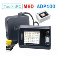 ToolkitRC M6D Зарядний пристрій + Блок живлення ADP100 - FPV SET Комплект