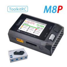 ToolkitRC M8P 600W DC Универсальное зарядное устройство