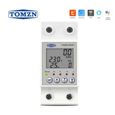 Реле контроля напряжения, тока, нагрузки TOMZN T(OMPD-63 WI FI) AC230V 63A (DIN) Tuya