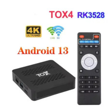 TOX4 — Смарт-ТВ приставка 4/32 Гб Smart TV Box Android 13