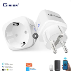 Розумна WIFI-розетка Smart Life/Tuya 16A Smart Plug з ваттметром  