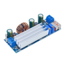 DC-DC Повышающий преобразователь ZK-S4, IN 2-24 / OUT 3-30V CC/CV, 15A USB